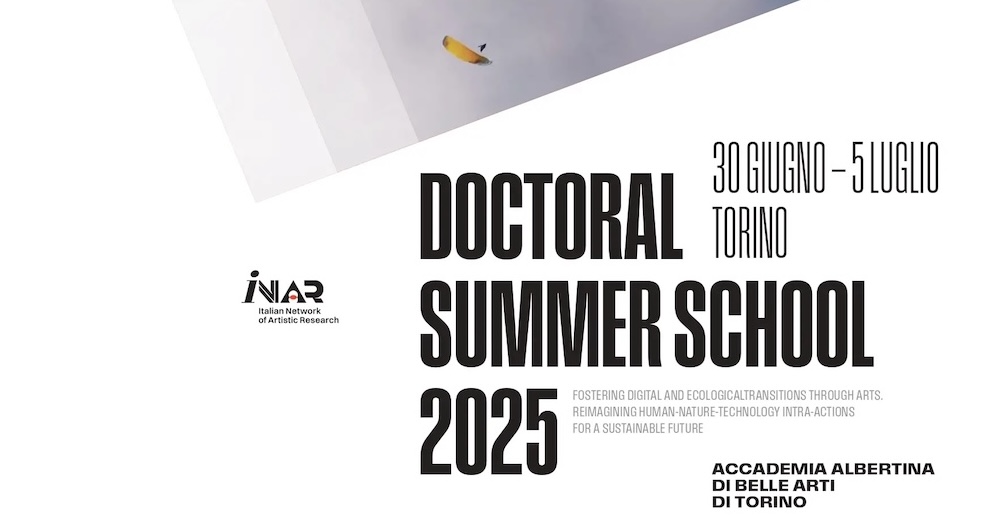 Doctoral Summer School - Accademia Albertina di Belle Arti image